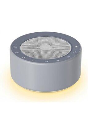 New White Noise Machine with Night Light – Nursery Sound Machine with Soft